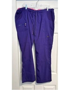 Koi Lite X- Large Peace Pant In Grape/purple (Only Worn Once.)